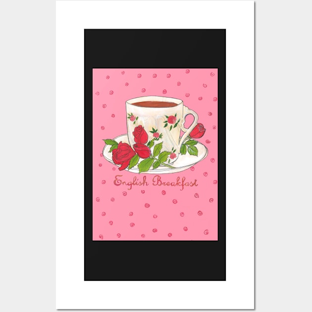 English Breakfast Tea Wall Art by francesrosey